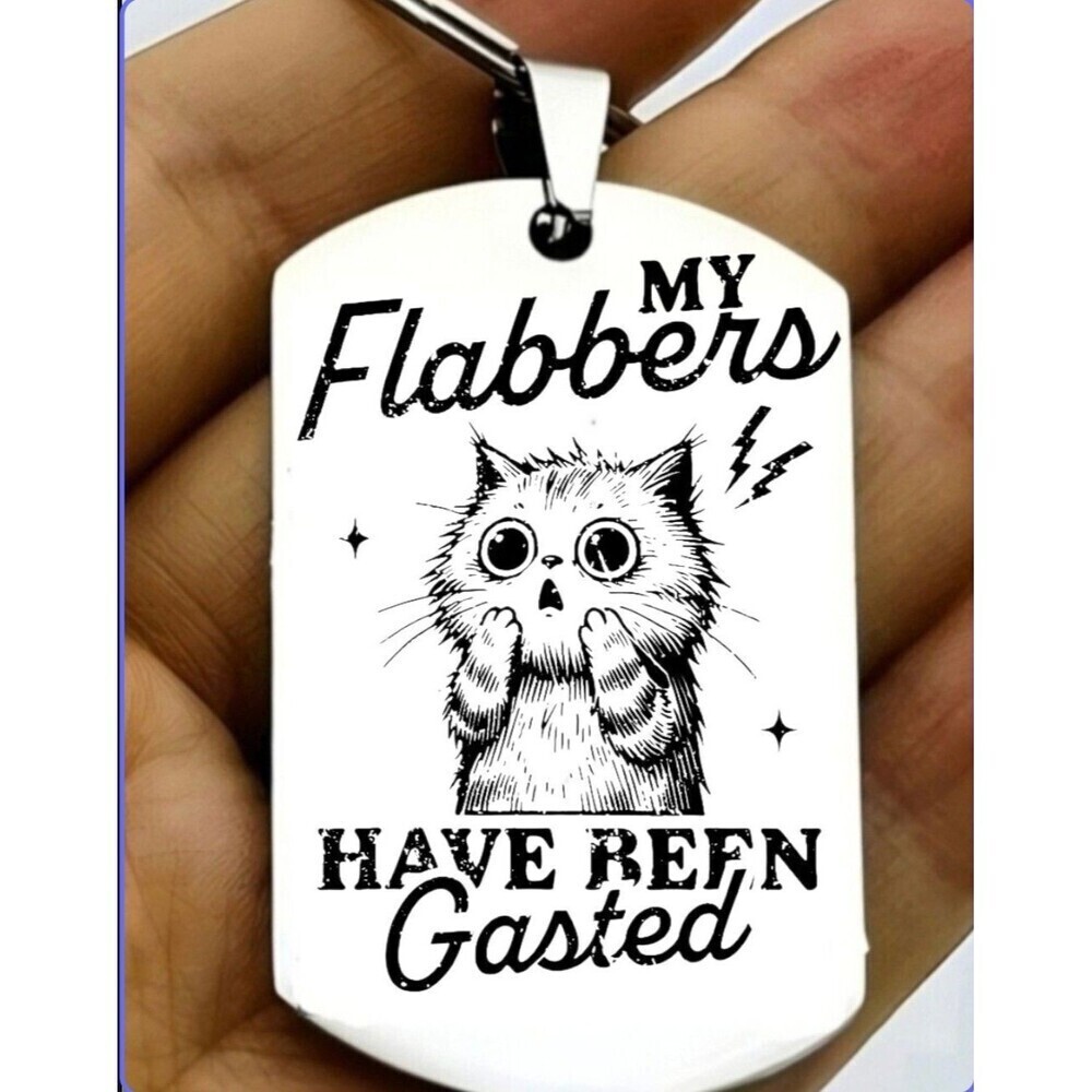 Kitty Cat Pet Animal Stainless Keychain Paw Cute Love Life